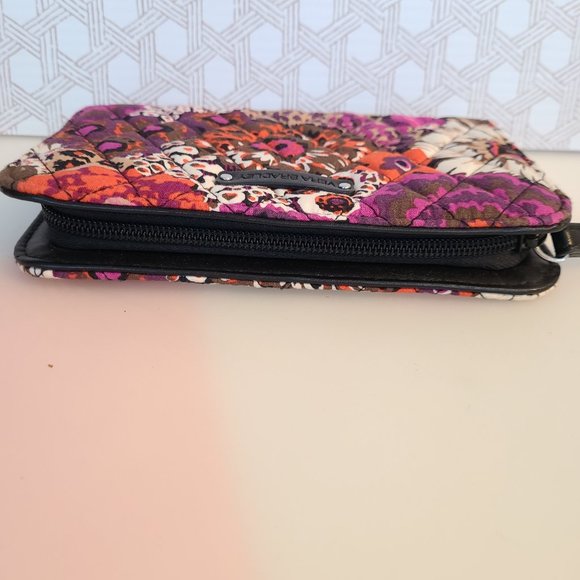 Vera Bradley "Rosewood" Zip Around Wallet w/Wristlet - Picture 6 of 6